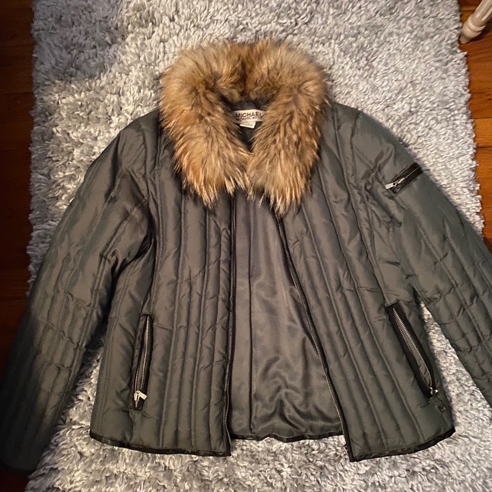 Michae Kors Down Jacket with REAL Fur